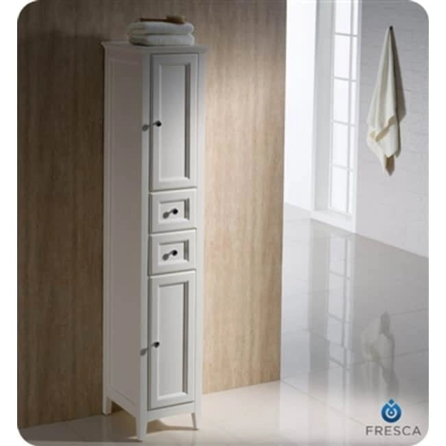 68 MDF Free Standing Bathroom Linen Tower