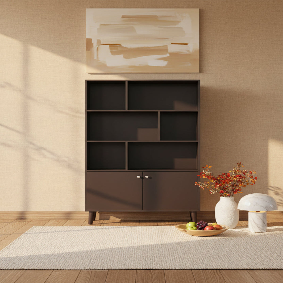 Bookcase with Doors
