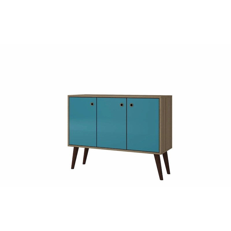 35.43 Buffet Stand with 3 Shelves and 3 Doors