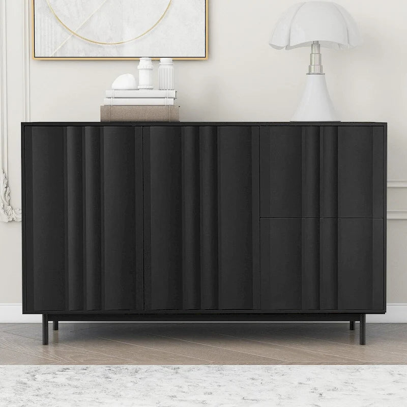 29.50 in. H Storage Cabinet with Adjustable Shelves - 47.20 x 15.7