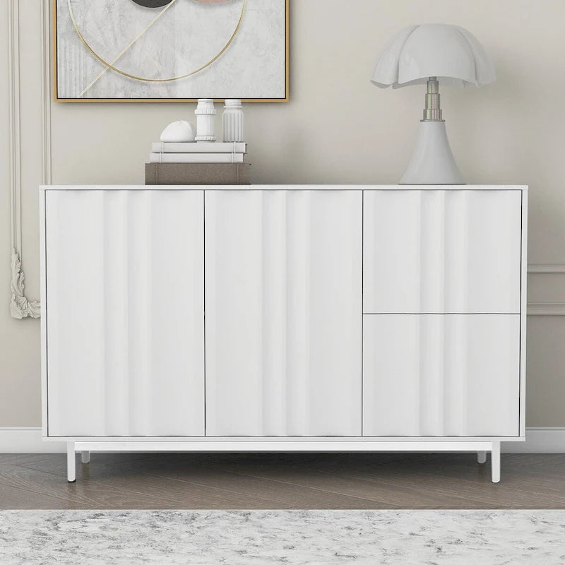29.50 in. H Storage Cabinet with Adjustable Shelves - 47.20 x 15.7