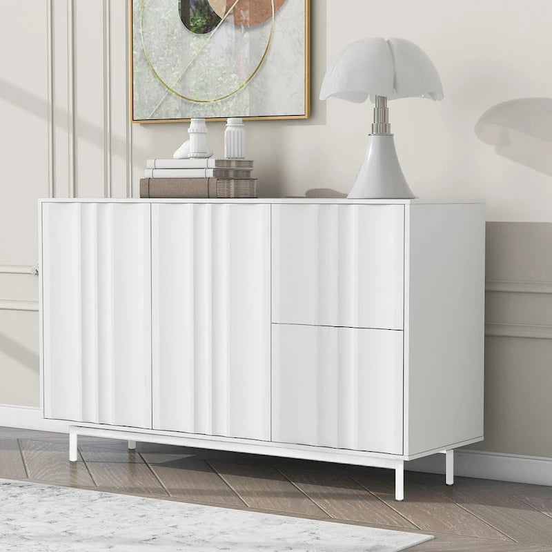 29.50 in. H Storage Cabinet with Adjustable Shelves - 47.20 x 15.7