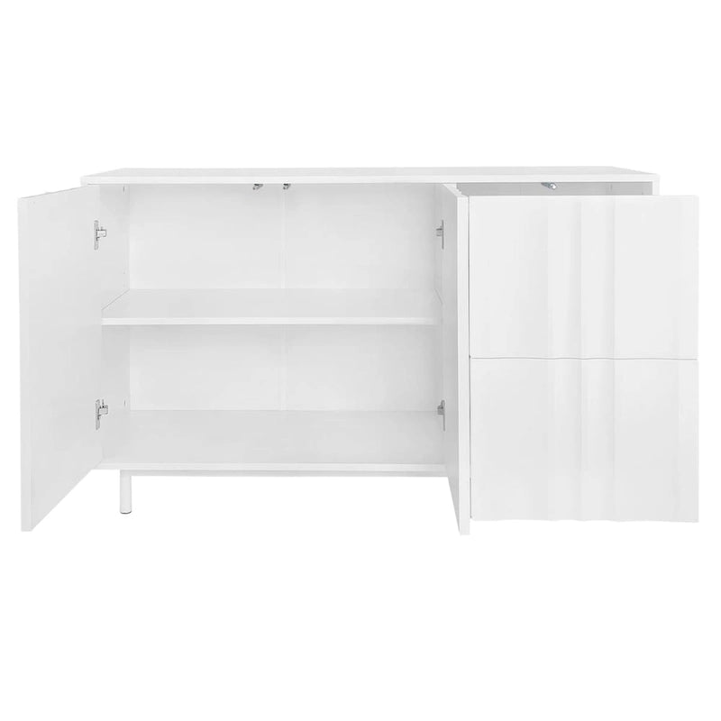 29.50 in. H Storage Cabinet with Adjustable Shelves - 47.20 x 15.7